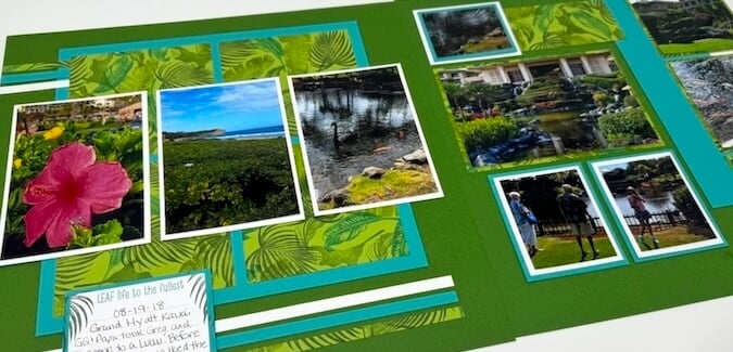 How to make a custom print with Rainforest Stamps.