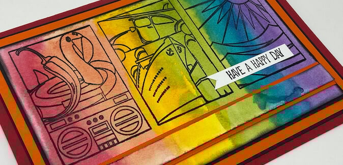 Stipple Mists Watercolor - Create beautiful backgrounds.