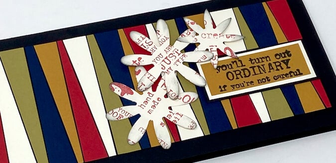 Typeset Stamps - Card techniques for all skill levels!