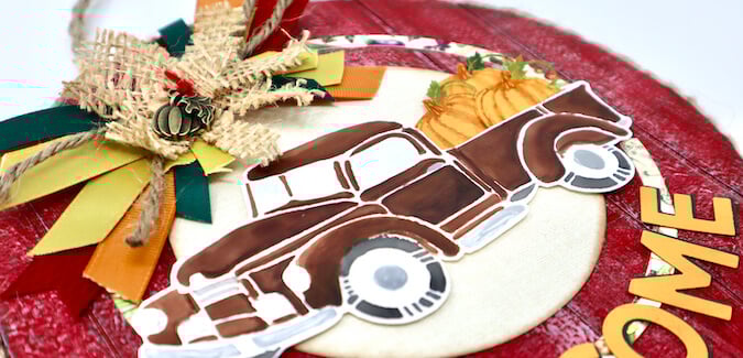 Welcome Sign - A Farmstand Fall Plaque