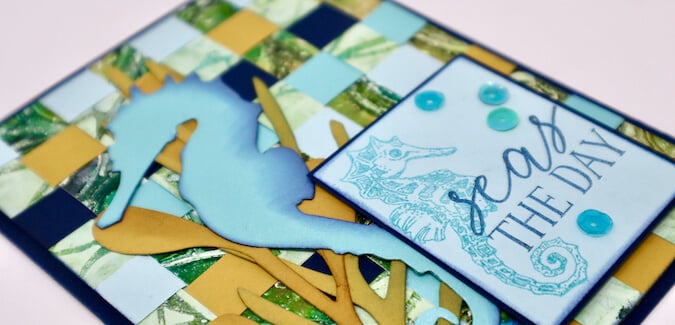 Woven Panel Technique - Use up those scraps!