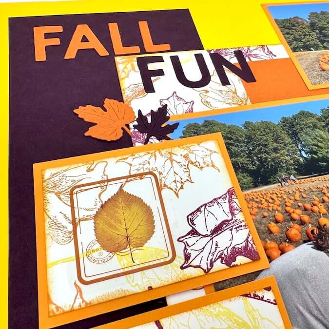 Autumn Glow Pages—How to make a custom print.