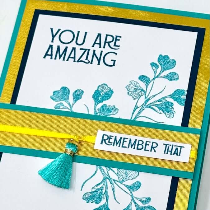 Make seven elegant cards with Inspired Stamps!