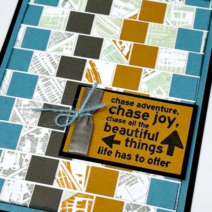 Tiny Squares - A fabulous way to use paper scraps!