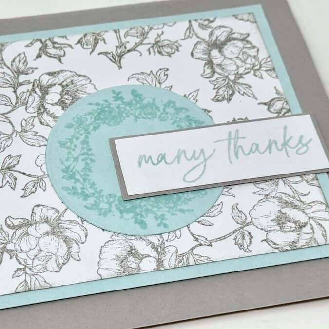 Toile Stamps - How to make seven elegant cards.