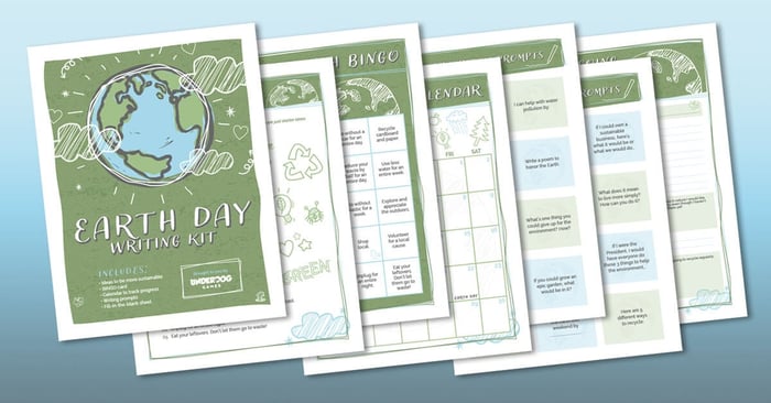 Fun Earth Day Writing Prompts for Kids and Students