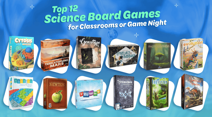 Top 12 Science Board Games for Classrooms or Game Night
