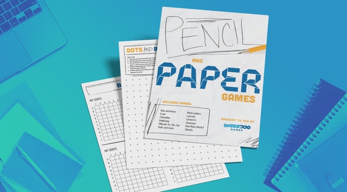 Free Printable Paper and Pencil Games for Adults and Kids