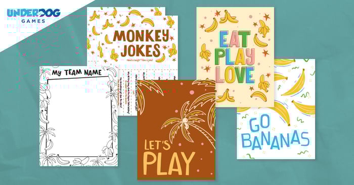 Free Monkey Jokes, Posters, and Coloring Page