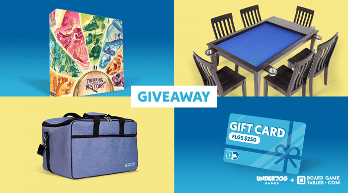 Win a Custom Board Game Table + Trekking Through History