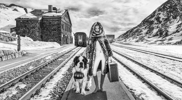 David Yarrow I EXHIBITION ST. MORITZ IN SWITZERLAND