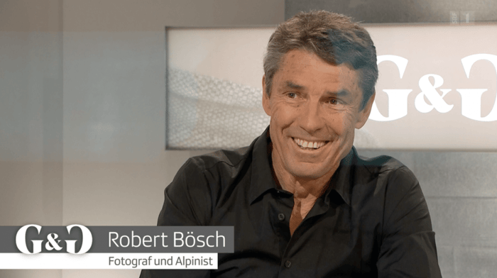 Robert Bösch live talk on SFR 1