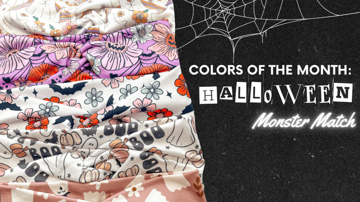 Colors of the Month: Halloween Monster Match