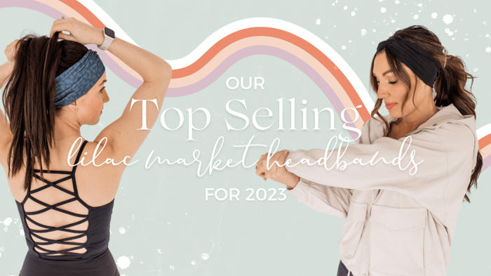 Our Top Selling Lilac Market Headbands for 2023