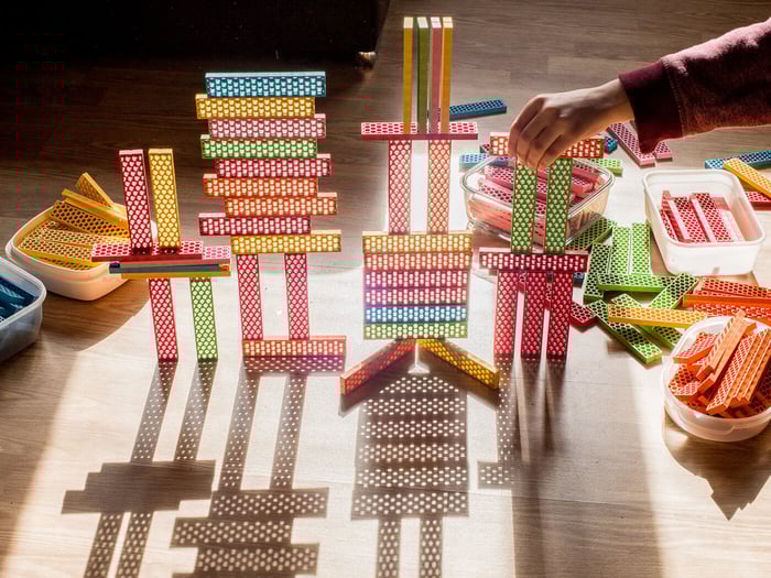 Spiele mit Licht und Schatten: fast gratis, sehr erleuchtend