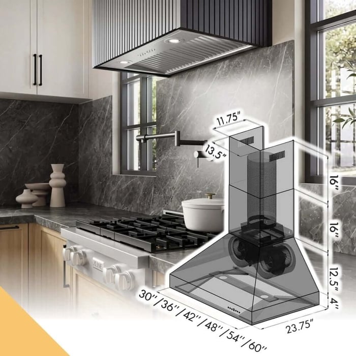 Range Hood Sizes: Find the Right Fit for Your Kitchen
