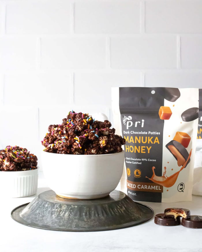 Chocolate Caramel Popcorn