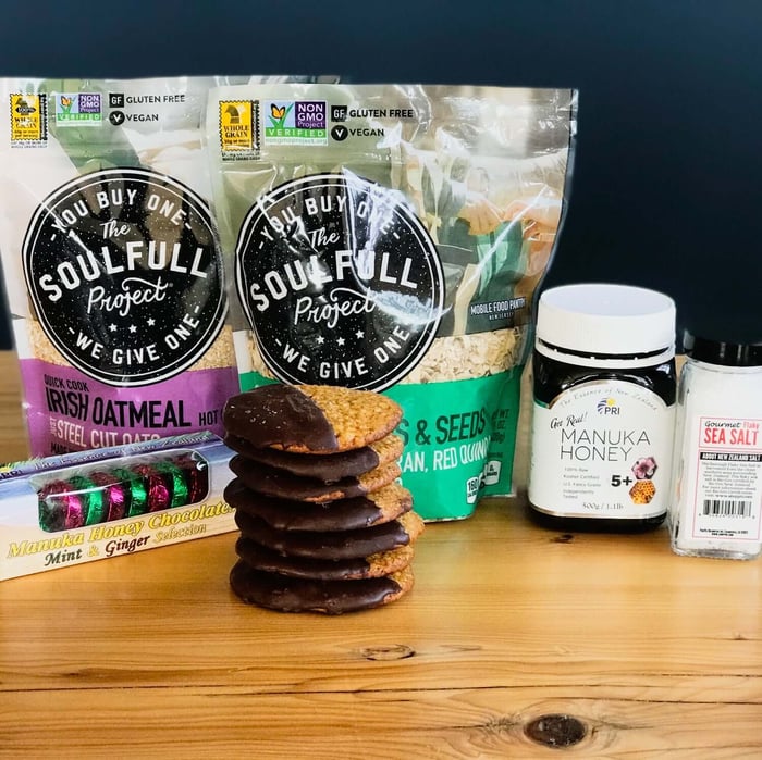 Soulfull Project X Shop Pri Oatmeal Honey Lacy Cookies