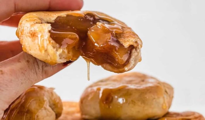 Air Fryer Honey Apple Pie Bombs