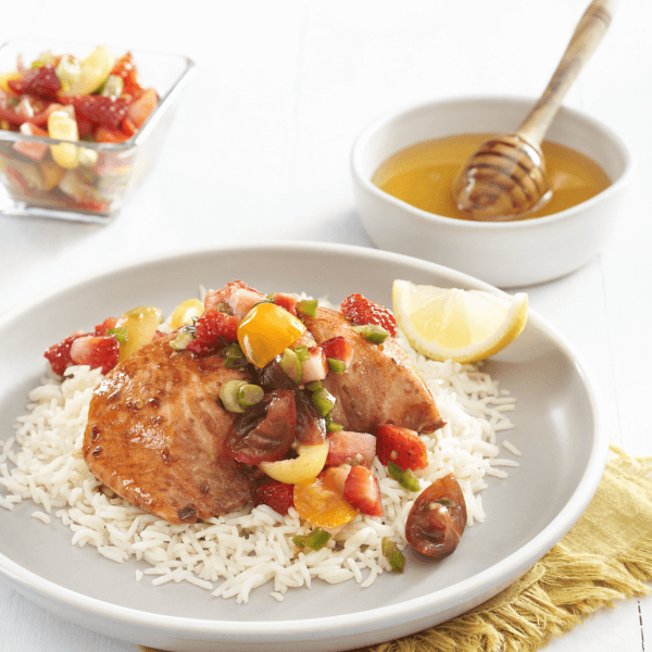 Firecracker Salmon with Manuka Honey