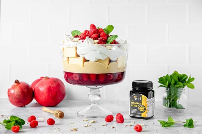 Dairy-Free Jello Custard Christmas Trifle