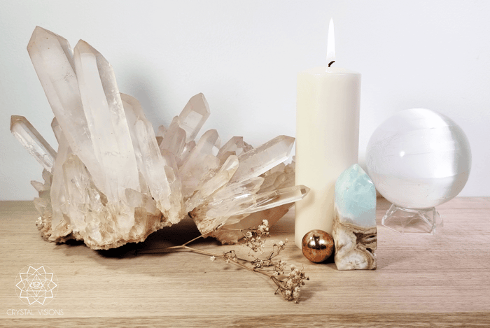 Crystals as High Vibe Decor