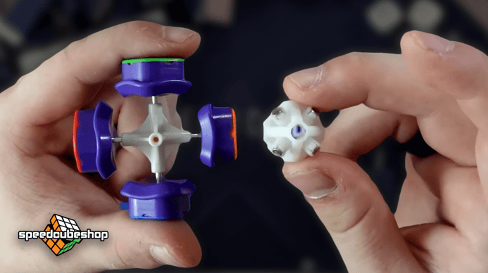 How to install core magnets for MoYu WeiLong WR M 2021 (MagLev & Lite)