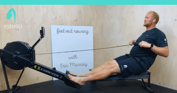 Feet out rowing: Why row without foot straps - benefits and pitfalls?