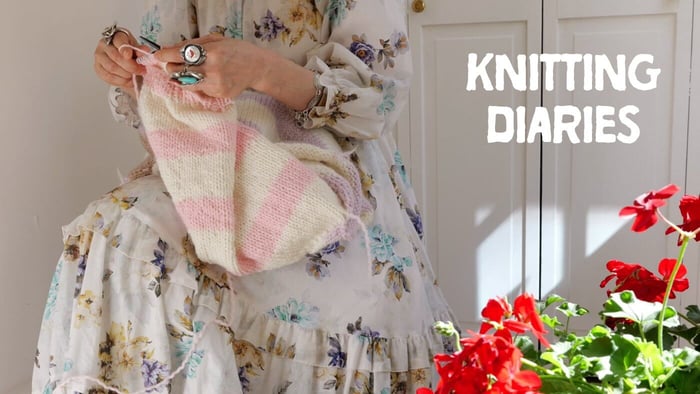 Knitting Diaries: A New Quiet Knitting Video Series