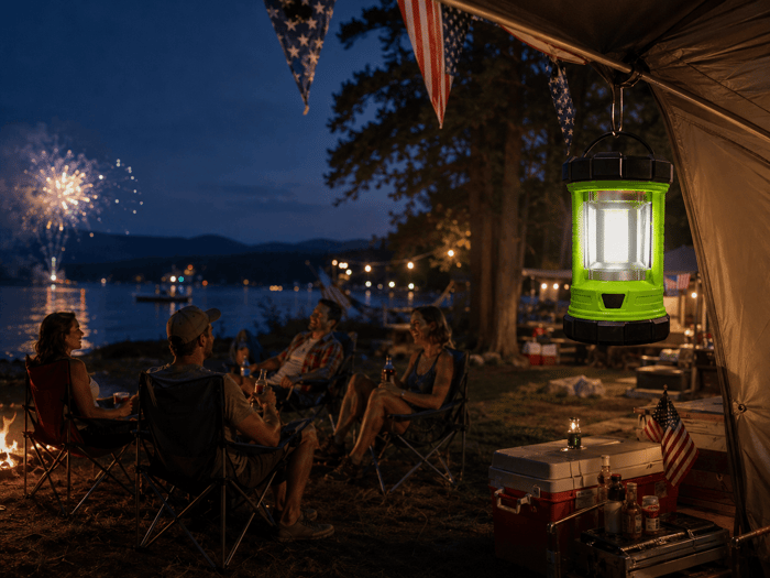 Fourth of July Weekend Lighting Essentials for Camping, BBQs, and Fireworks