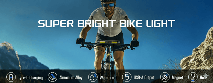 From City Streets to Mountain Trails: The Dual Bike Headlight That Does It All