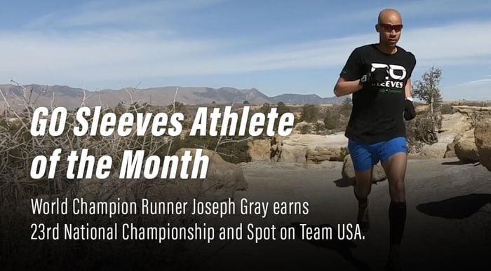 3 Ways World Mountain and Trail Running Champion & GO Sleeves Athlete Joseph Gray Stays On Top