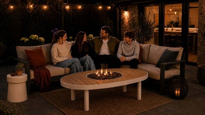 Gas Hose Concealment: How to Hide a Fire Pit Setup