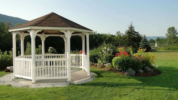 Can you Use a Fire Pit in a Gazebo?