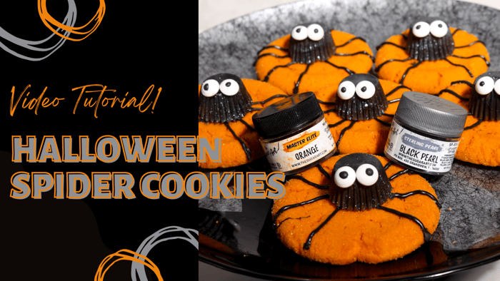 Halloween Spider Cookies: Including Peanut Butter Cookie Recipe