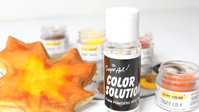 Powder Colors to Edible Paint!