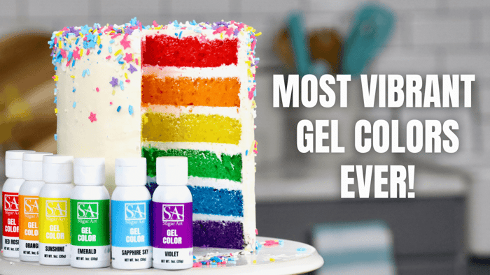 Most Vibrant Gel Colors By The Sugar Art