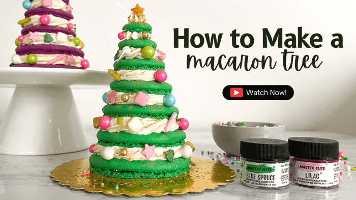 Make A Macaron Christmas Tree