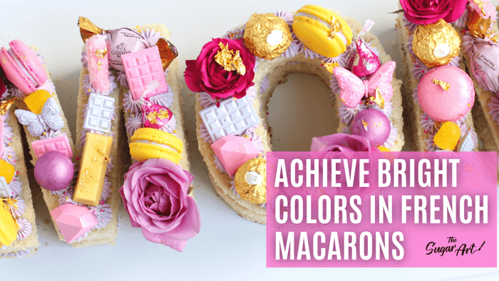 Achieve bright Colors In Macarons!
