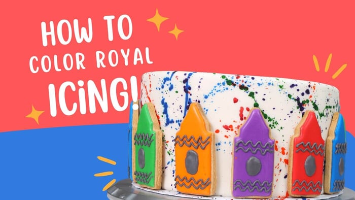 How To Color Royal Icing!