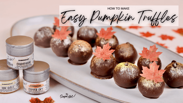 Easy Pumpkin Truffles Recipe!