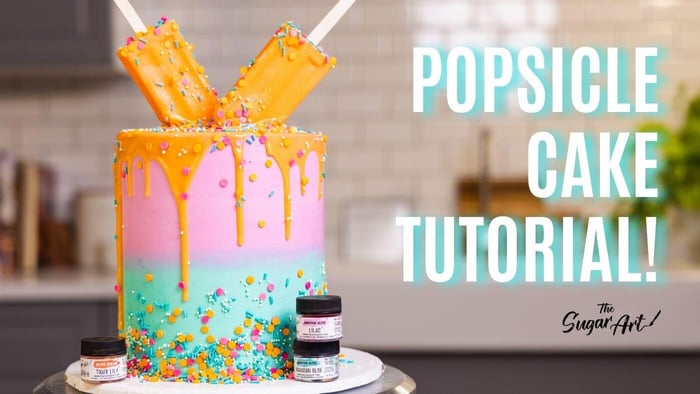 Popsicle Cake Tutorial and Video!