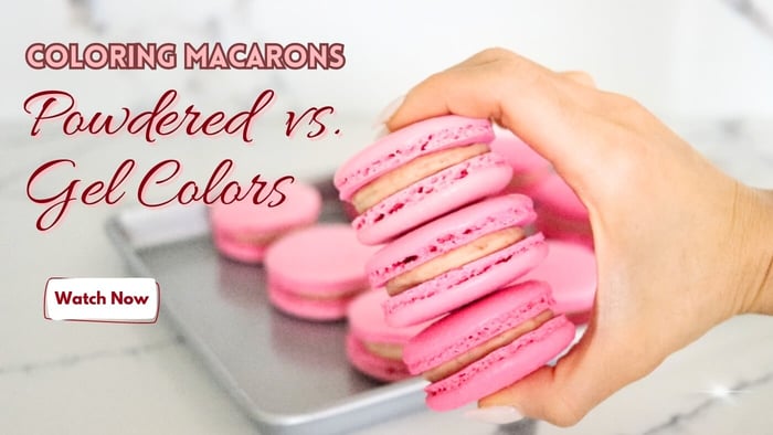 Coloring Macarons: Powdered vs. Gel Colors