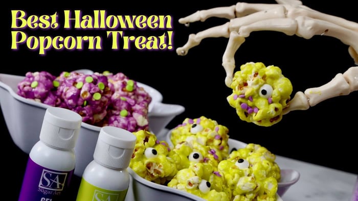 Halloween Popcorn Balls