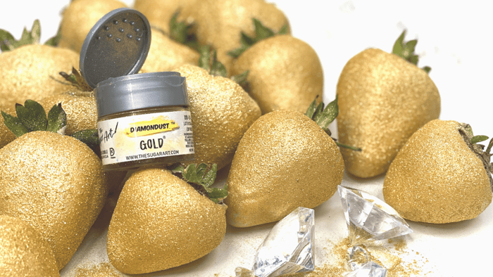 How To Make Glitter Covered Strawberries