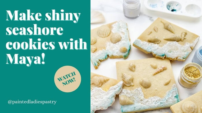 How To Make Shiny Seashore Cookies