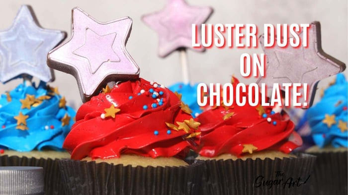 How To Use Luster Dust On Chocolate!
