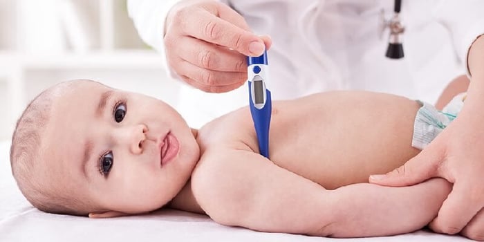 Taking Baby's Temperature