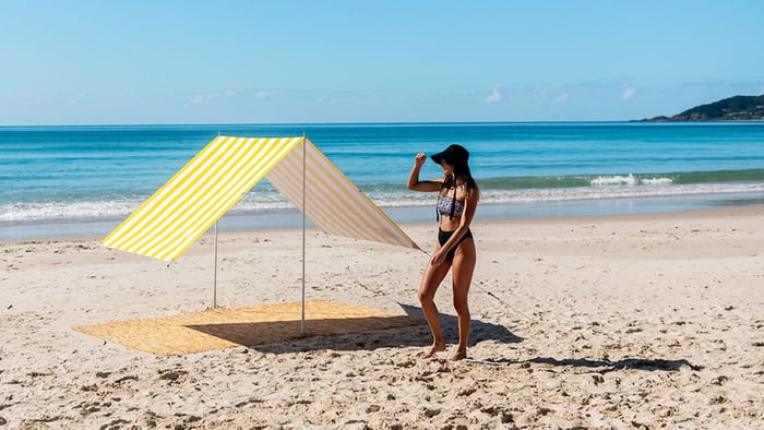 Tents for the Beach -  Setting up, Packing Up & Storing