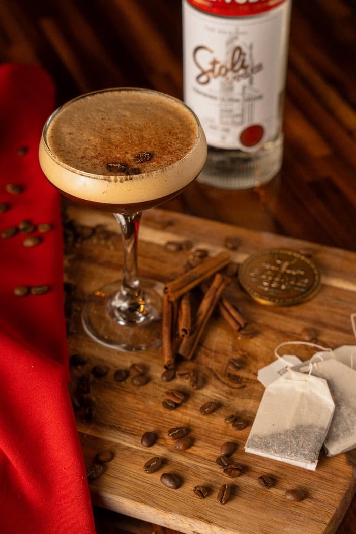 Bones Coffee Martini: Espresso meets premium spirits